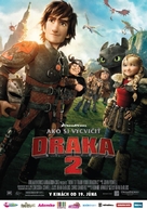 How to Train Your Dragon 2 - Slovak Movie Poster (xs thumbnail)