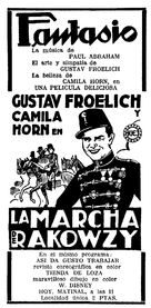 Rakoczy-Marsch - Spanish poster (xs thumbnail)