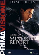 Minority Report - Italian DVD movie cover (xs thumbnail)