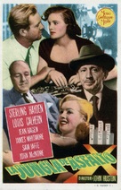 The Asphalt Jungle - Spanish Movie Poster (xs thumbnail)