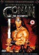 Conan The Destroyer - British DVD movie cover (xs thumbnail)