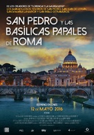 San Pietro e le Basiliche Papali di Roma 3D - Spanish Movie Poster (xs thumbnail)