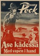 The Gunfighter - Finnish Movie Poster (xs thumbnail)