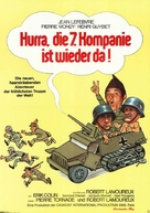 On a retrouv&egrave; la 7e compagnie - German Movie Poster (xs thumbnail)