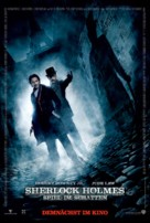 Sherlock Holmes: A Game of Shadows - German Movie Poster (xs thumbnail)