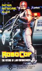 RoboCop - Australian VHS movie cover (xs thumbnail)