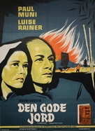 The Good Earth - Danish Movie Poster (xs thumbnail)
