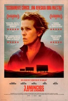 Three Billboards Outside Ebbing, Missouri - Mexican Movie Poster (xs thumbnail)