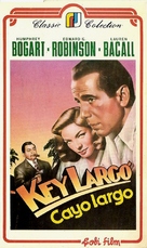 Key Largo - Argentinian VHS movie cover (xs thumbnail)