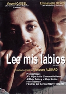 Sur mes l&egrave;vres - Argentinian Movie Cover (xs thumbnail)