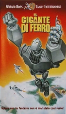 The Iron Giant - Italian VHS movie cover (xs thumbnail)