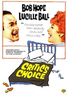 Critic&#039;s Choice - DVD movie cover (xs thumbnail)