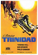 Lo chiamavano Trinit&agrave; - Spanish Movie Poster (xs thumbnail)
