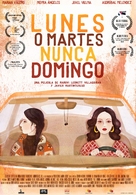 Lunes o martes nunca domingo - Venezuelan Movie Poster (xs thumbnail)