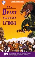 The Beast from 20,000 Fathoms - Australian VHS movie cover (xs thumbnail)