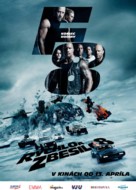 The Fate of the Furious - Slovak Movie Poster (xs thumbnail)