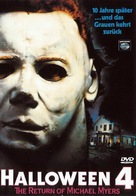 Halloween 4: The Return of Michael Myers - German DVD movie cover (xs thumbnail)