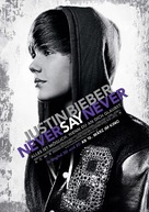 Justin Bieber: Never Say Never - German Movie Poster (xs thumbnail)