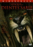 Attack of the Sabretooth - Argentinian DVD movie cover (xs thumbnail)