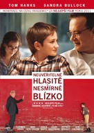Extremely Loud &amp; Incredibly Close - Czech DVD movie cover (xs thumbnail)