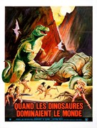 When Dinosaurs Ruled the Earth - French Movie Poster (xs thumbnail)