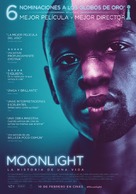 Moonlight - Spanish Movie Poster (xs thumbnail)