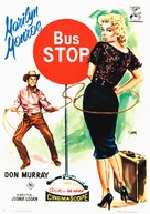 Bus Stop - Spanish Movie Poster (xs thumbnail)