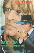 Sono Sartana, il vostro becchino - German VHS movie cover (xs thumbnail)