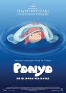 Gake no ue no Ponyo - Swedish Movie Poster (xs thumbnail)