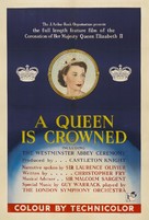 A Queen Is Crowned - British Movie Poster (xs thumbnail)