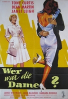 Who Was That Lady? - German Movie Poster (xs thumbnail)