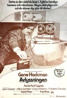 The Conversation - Swedish Movie Poster (xs thumbnail)