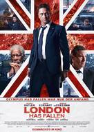 London Has Fallen - German Movie Poster (xs thumbnail)