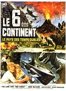 The Land That Time Forgot - French Movie Poster (xs thumbnail)