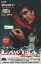 Avalanche - Polish VHS movie cover (xs thumbnail)