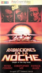 Night of the Big Heat - Spanish VHS movie cover (xs thumbnail)