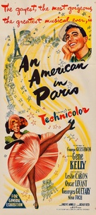 An American in Paris - Australian Movie Poster (xs thumbnail)
