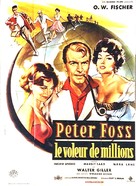 Peter Voss, der Millionendieb - French Movie Poster (xs thumbnail)