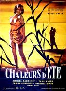 Chaleurs d&#039;&eacute;t&eacute; - French Movie Poster (xs thumbnail)