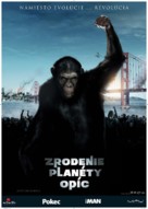Rise of the Planet of the Apes - Slovak Movie Poster (xs thumbnail)