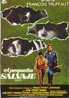 L&#039;enfant sauvage - Spanish Movie Poster (xs thumbnail)