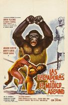 Las luchadoras contra el m&eacute;dico asesino - Mexican Movie Poster (xs thumbnail)