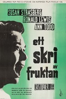 Taste of Fear - Swedish Movie Poster (xs thumbnail)