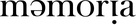 Memoria - Logo (xs thumbnail)