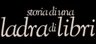 The Book Thief - Italian Logo (xs thumbnail)