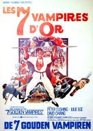 The Legend of the 7 Golden Vampires - Belgian Movie Poster (xs thumbnail)