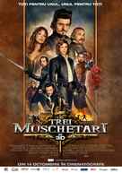 The Three Musketeers - Romanian Movie Poster (xs thumbnail)