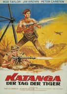 The Mercenaries - German Movie Poster (xs thumbnail)
