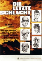 Battle of the Bulge - German Movie Poster (xs thumbnail)