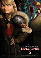 How to Train Your Dragon 2 - Romanian Movie Poster (xs thumbnail)